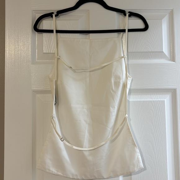 Zara cream backless strappy top size xs never worn - Picture 2 of 2
